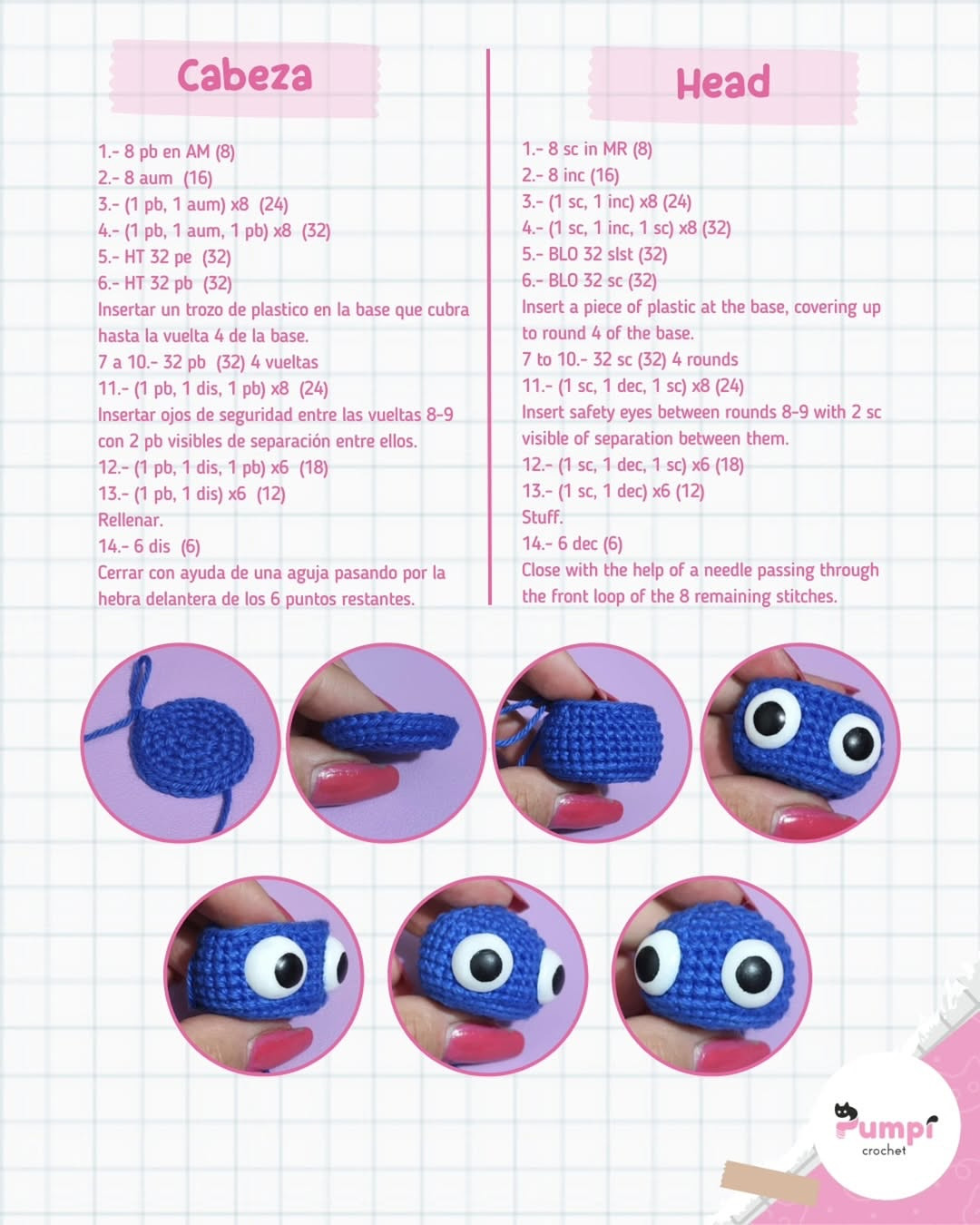 Free Crochet Pattern: R.E.P.O. Mini Amigurumi