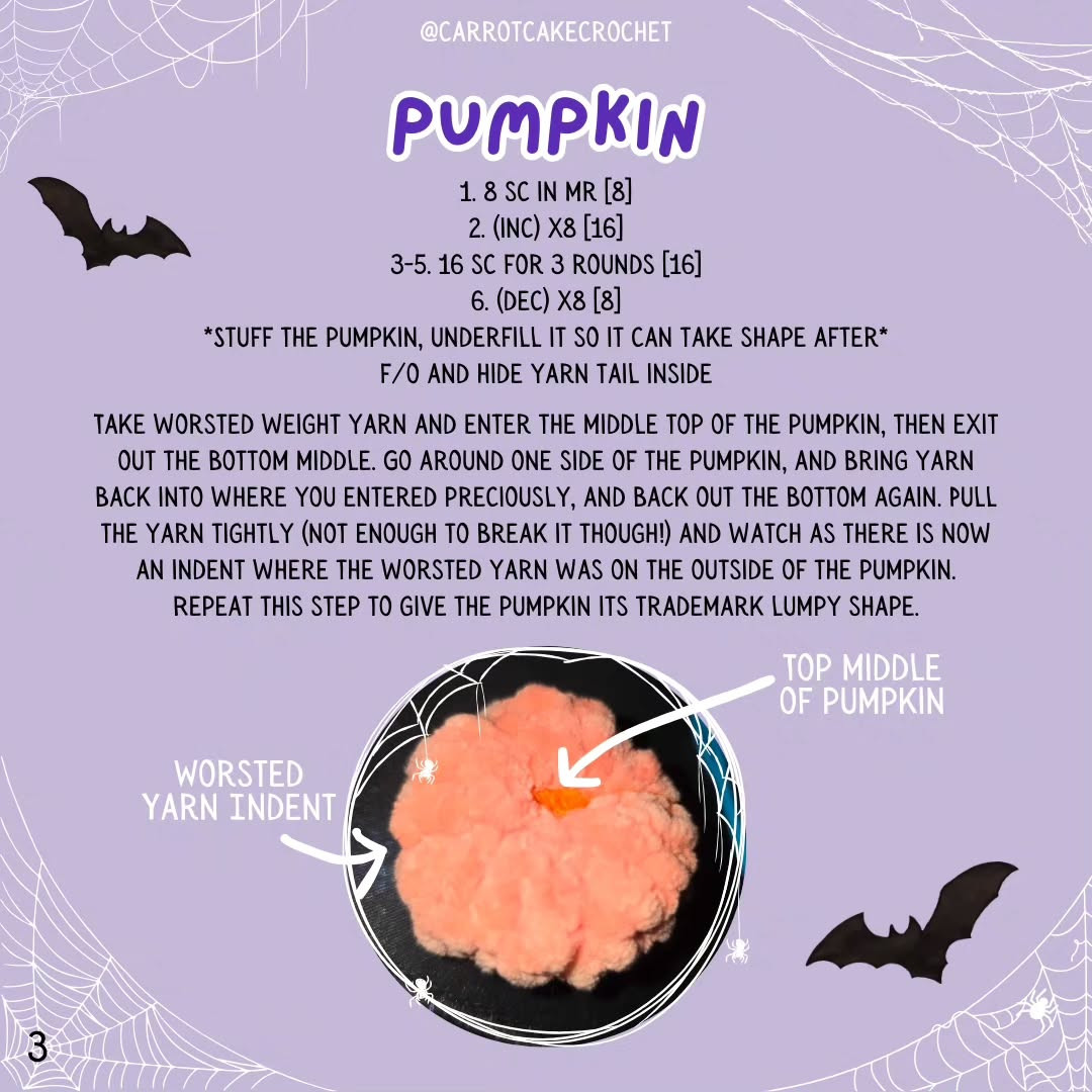 Free Crochet Pattern: Rose & Luna Halloween Bunny Mod