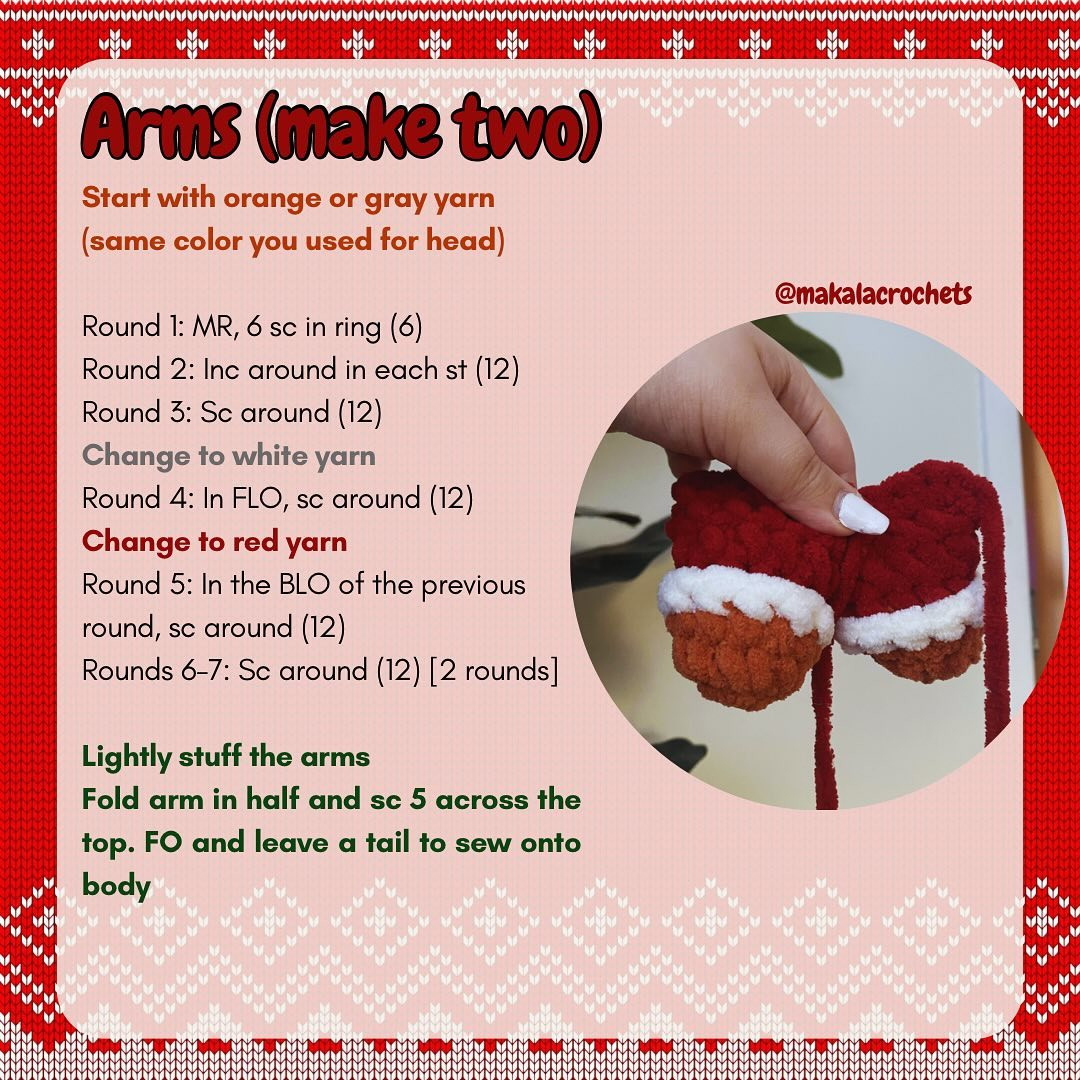 Free Crochet Pattern: Santa Cat Amigurumi