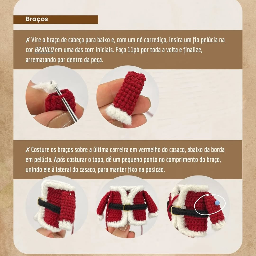Free Crochet Pattern: Santa's Clothesline