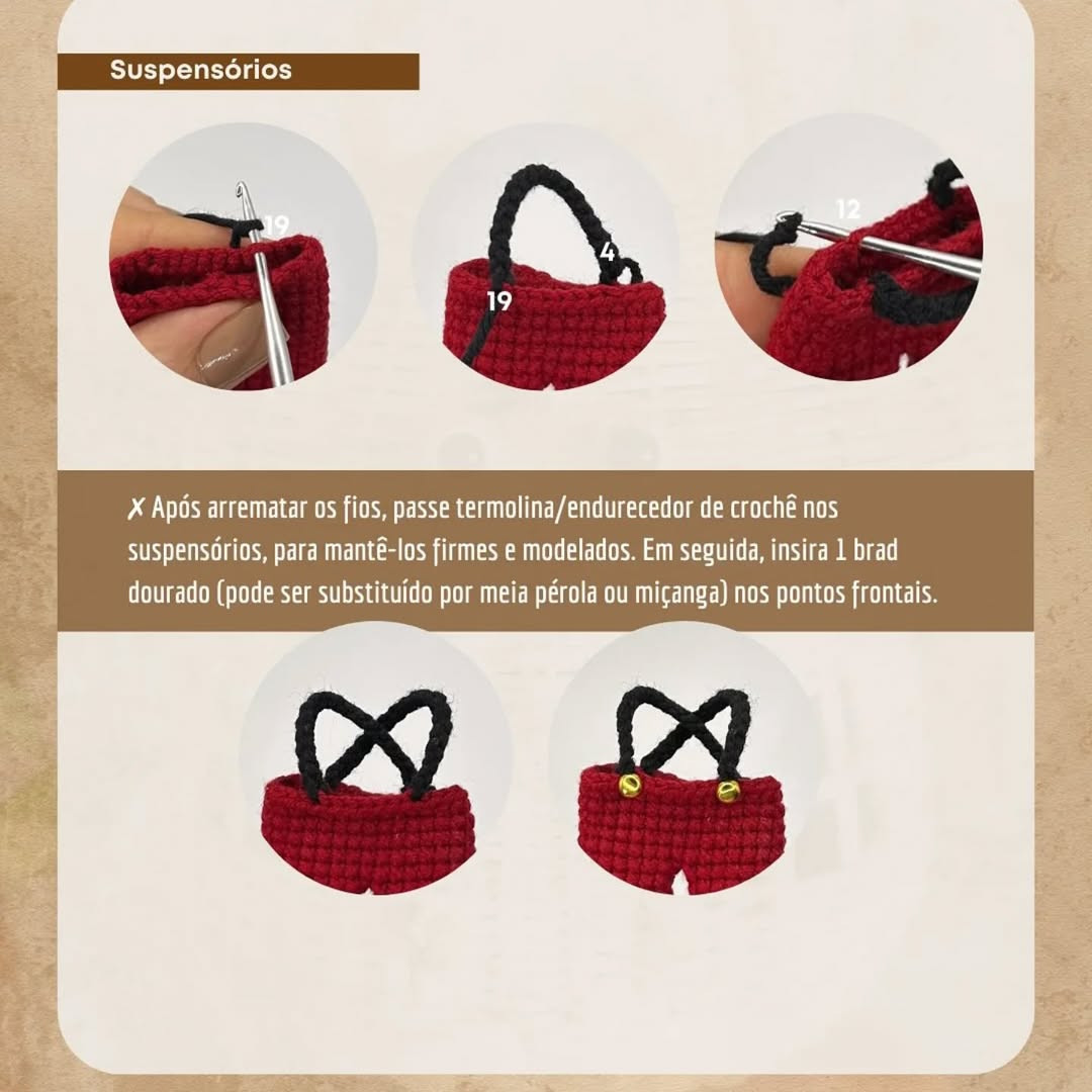 Free Crochet Pattern: Santa's Clothesline