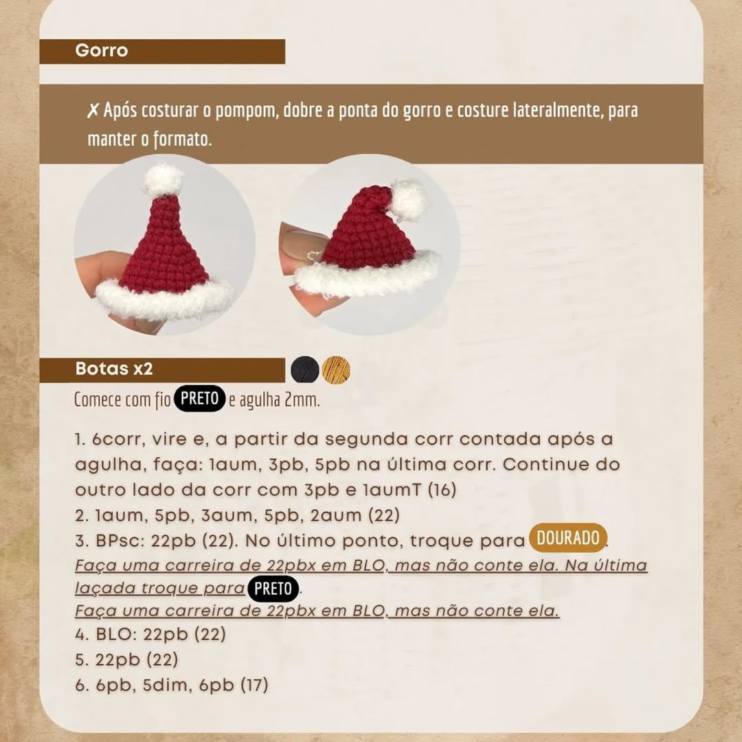 Free Crochet Pattern: Santa's Clothesline