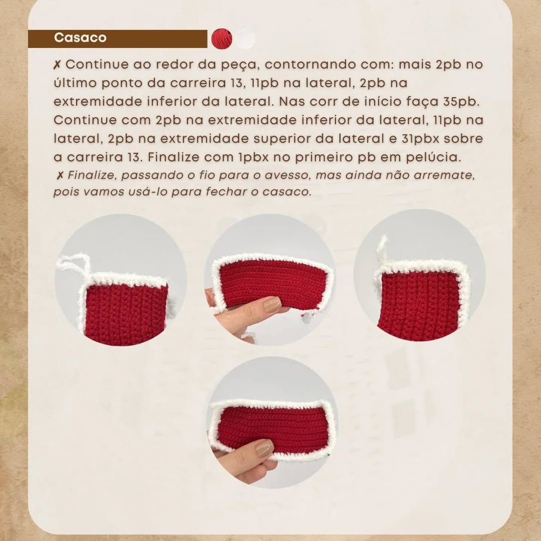 Free Crochet Pattern: Santa's Clothesline