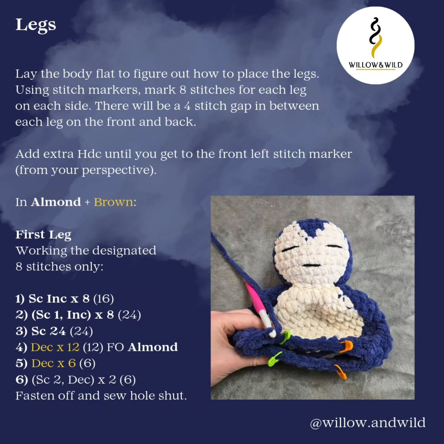 Free Crochet Pattern: Snoring Sleeping Bear