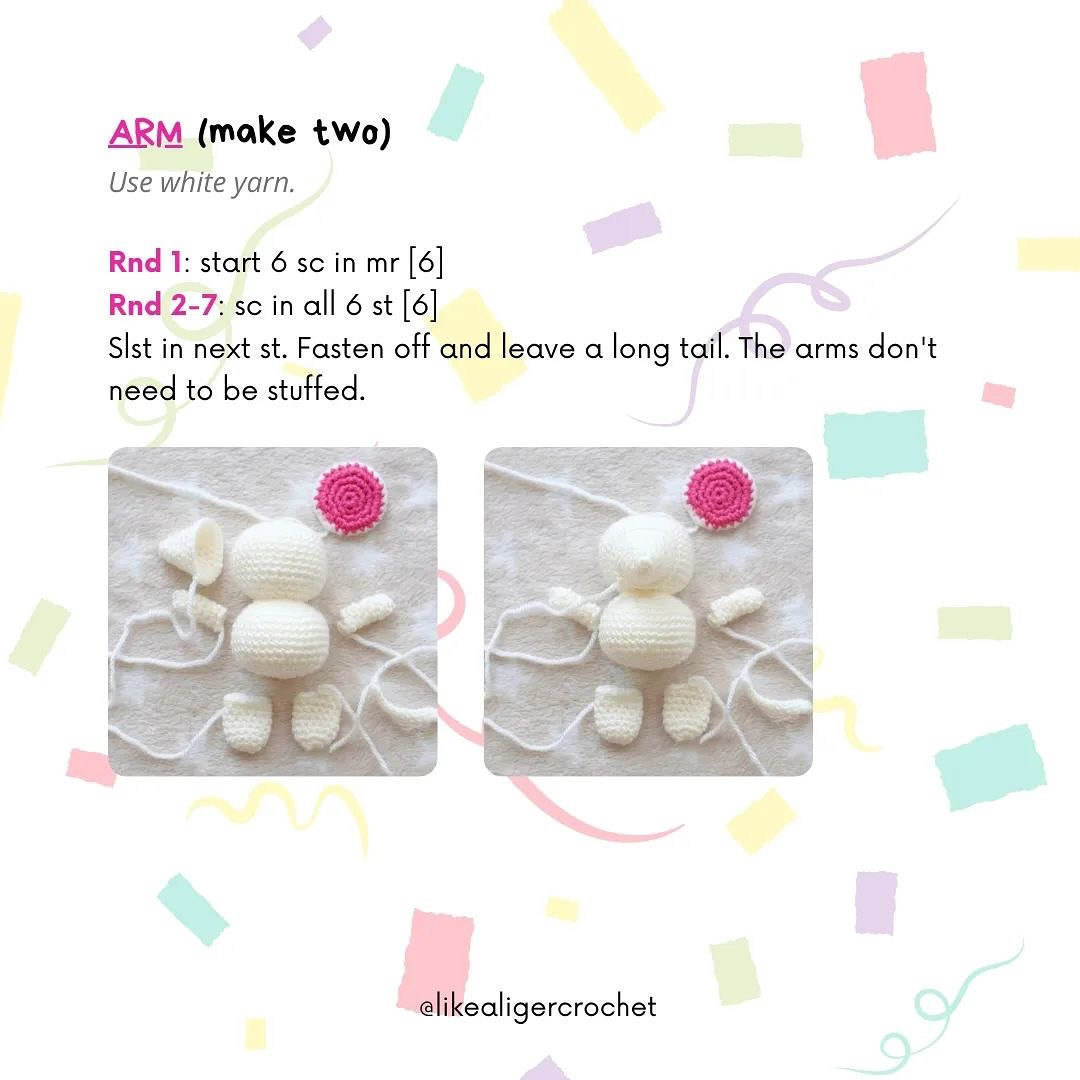 Free Crochet Pattern: Sophie the Party Mouse