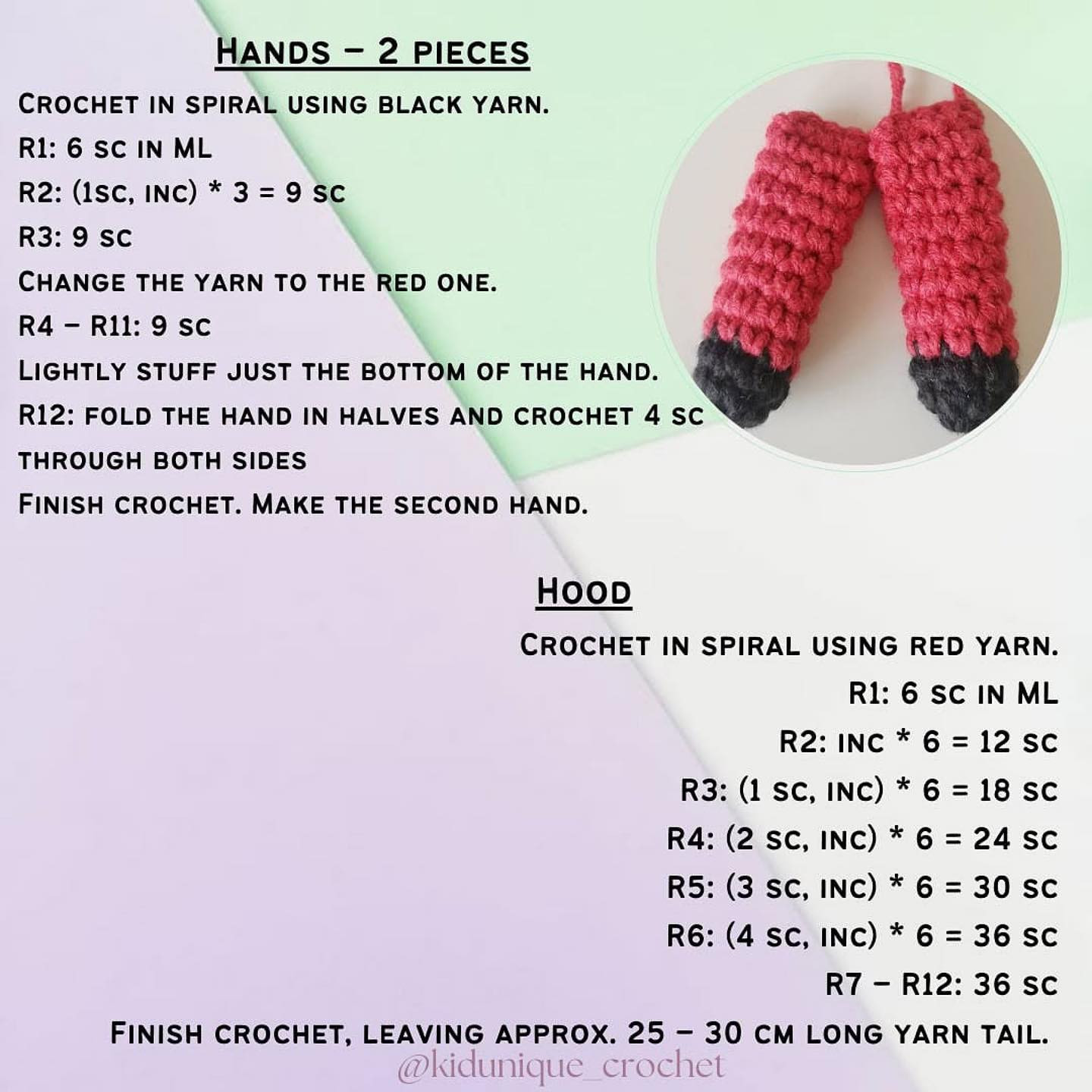Free Crochet Pattern: Squid Game Guards