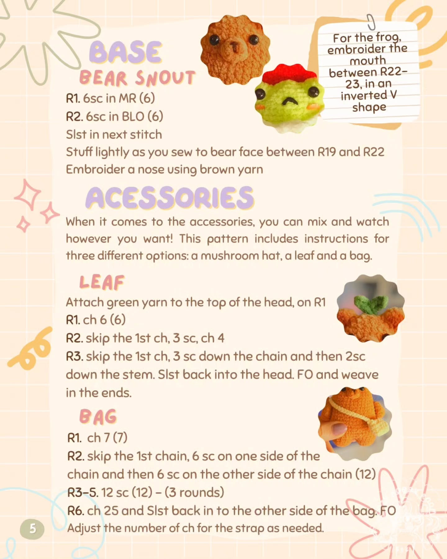 Free Crochet Pattern: Storybook Pals Amigurumi
