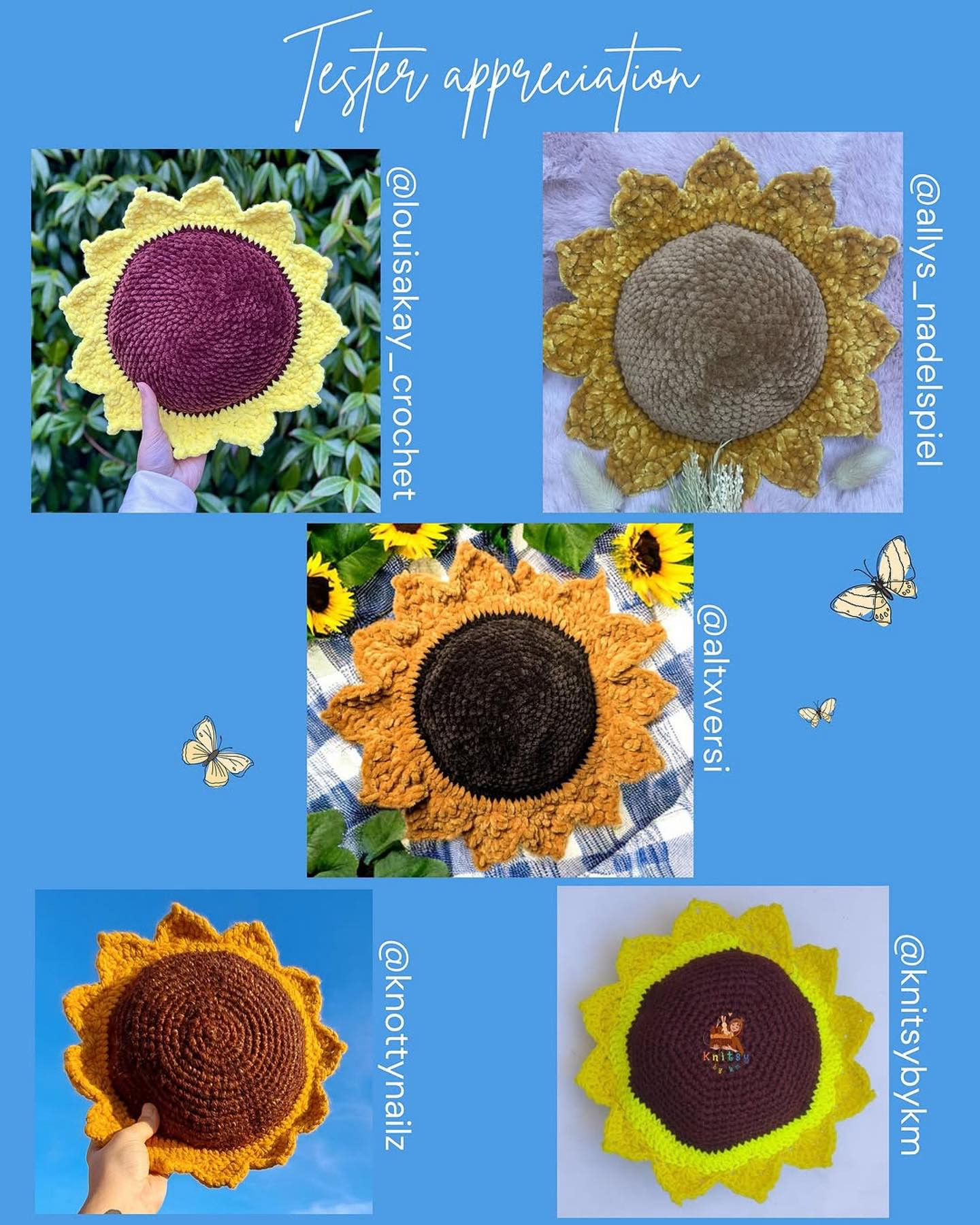 Free Crochet Pattern: Sunflower Throw Pillow