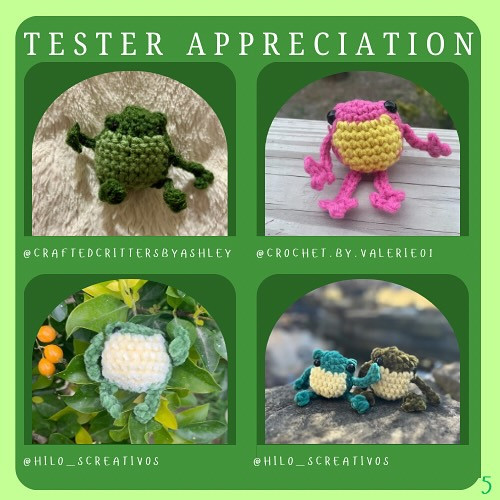 Free Crochet Pattern: Tangly Todd the Toad
