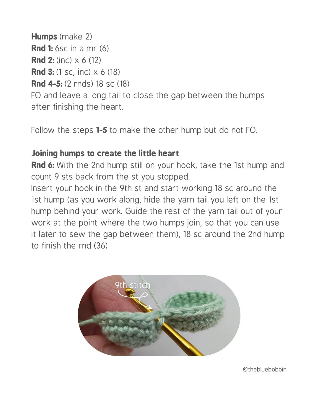 Free Crochet Pattern: Tiny Colorful Hearts