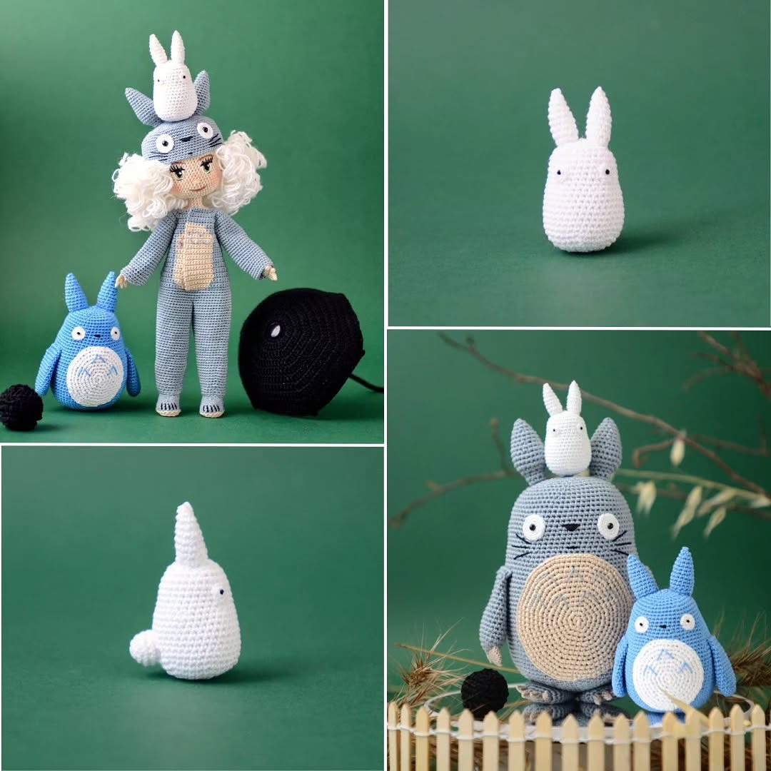 Free Crochet Pattern: Totoro's Little Friend Amigurumi