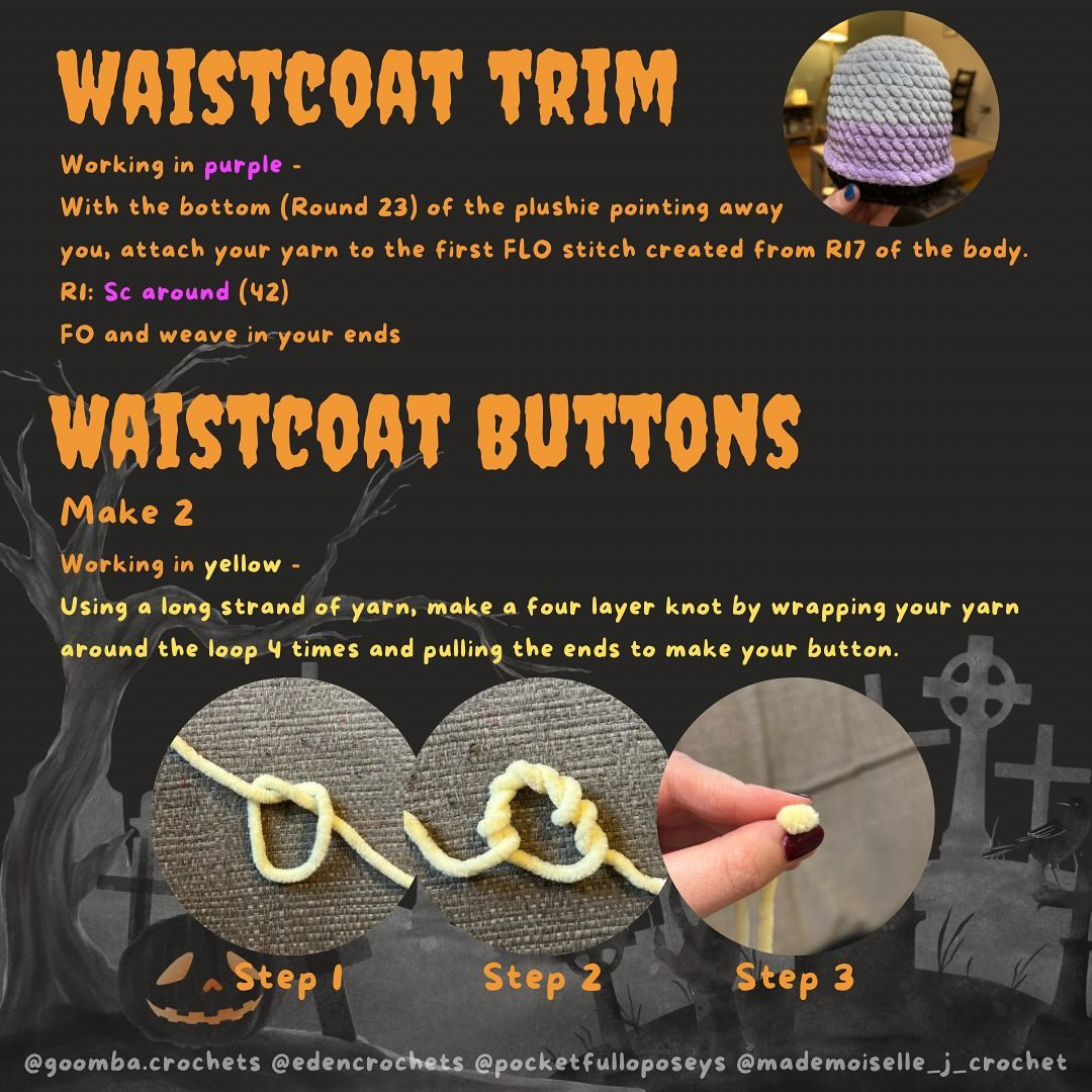 Free Crochet Pattern: Vlad the Vampire Cat Amigurumi