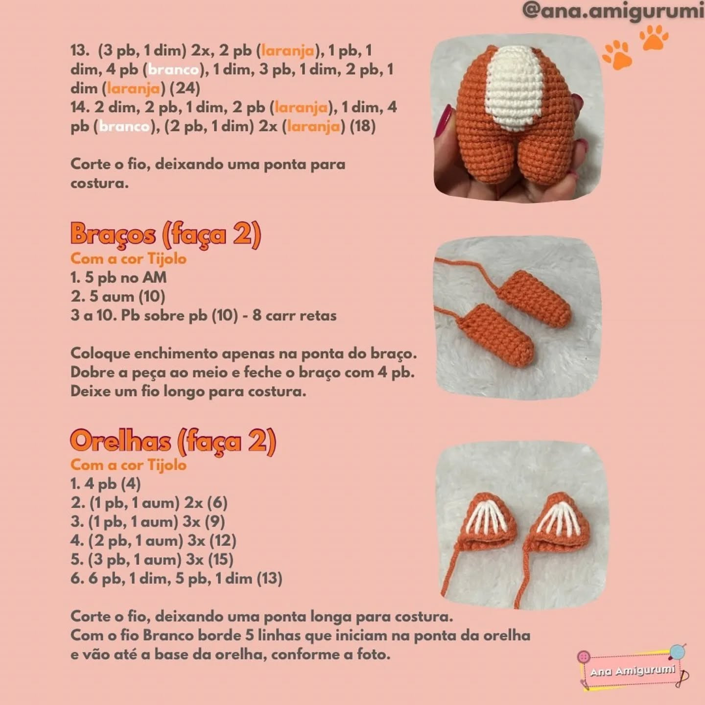 Free Crochet Pattern: Wendy the Fox Amigurumi