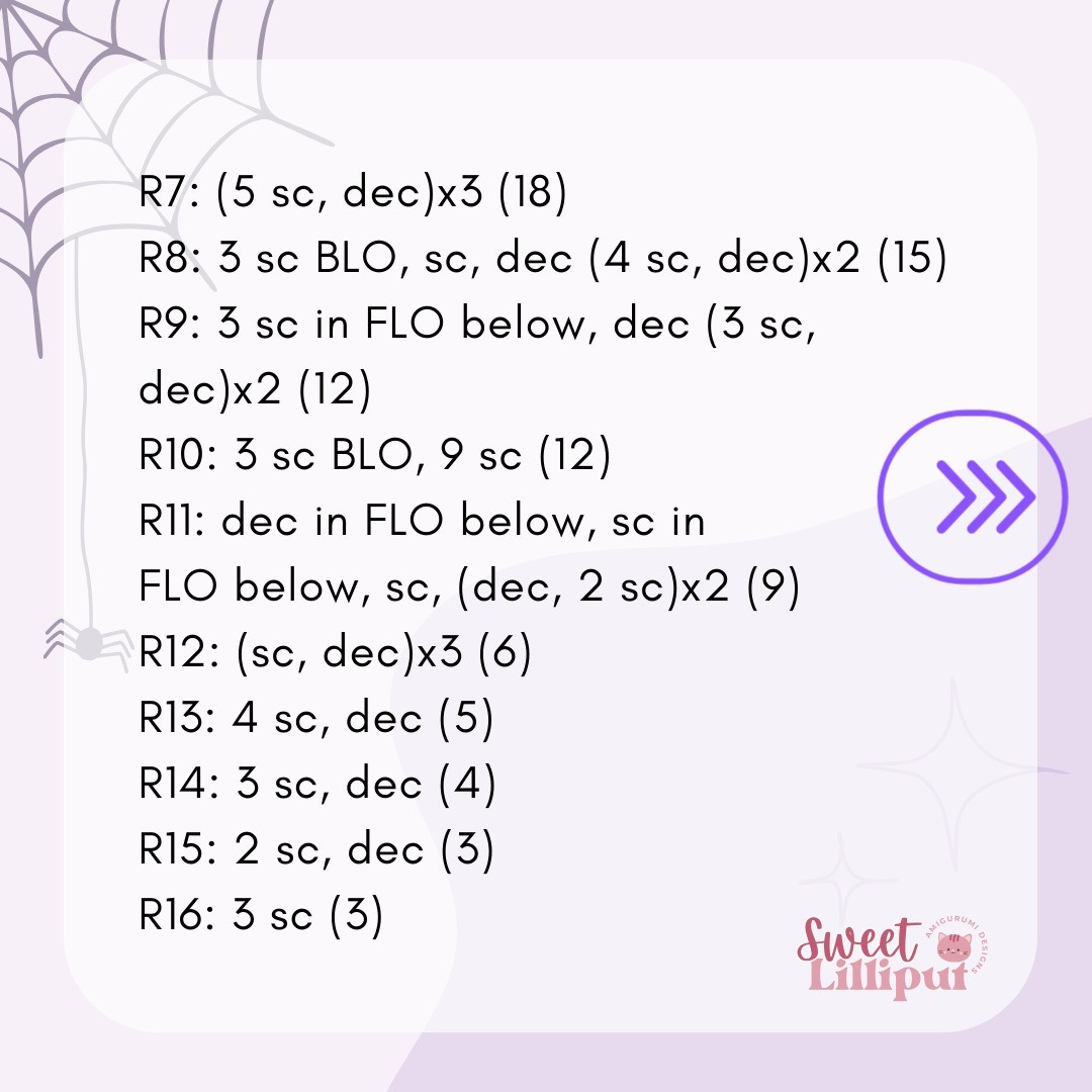 Free Crochet Pattern: Witch's Hat