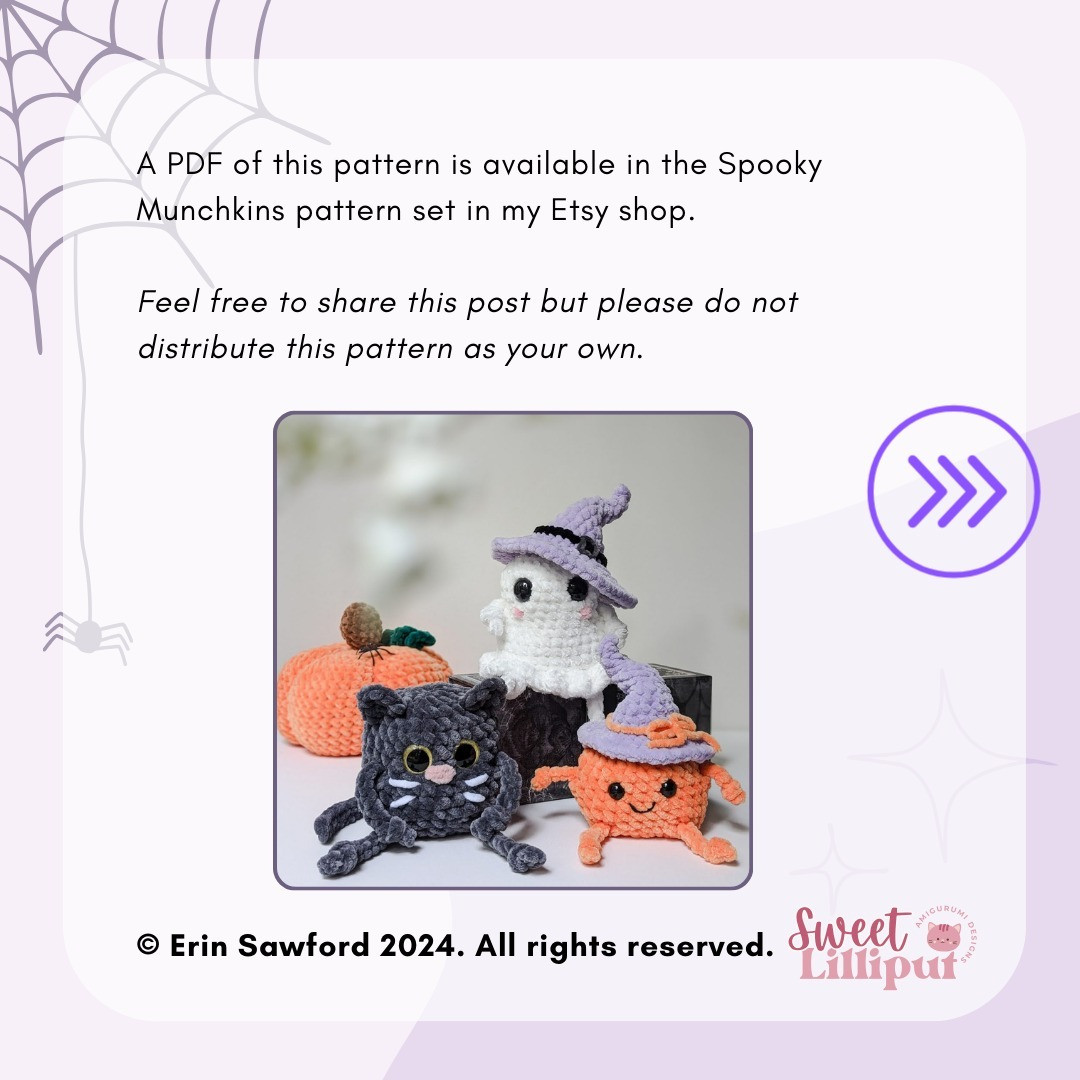 Free Crochet Pattern: Witch's Hat