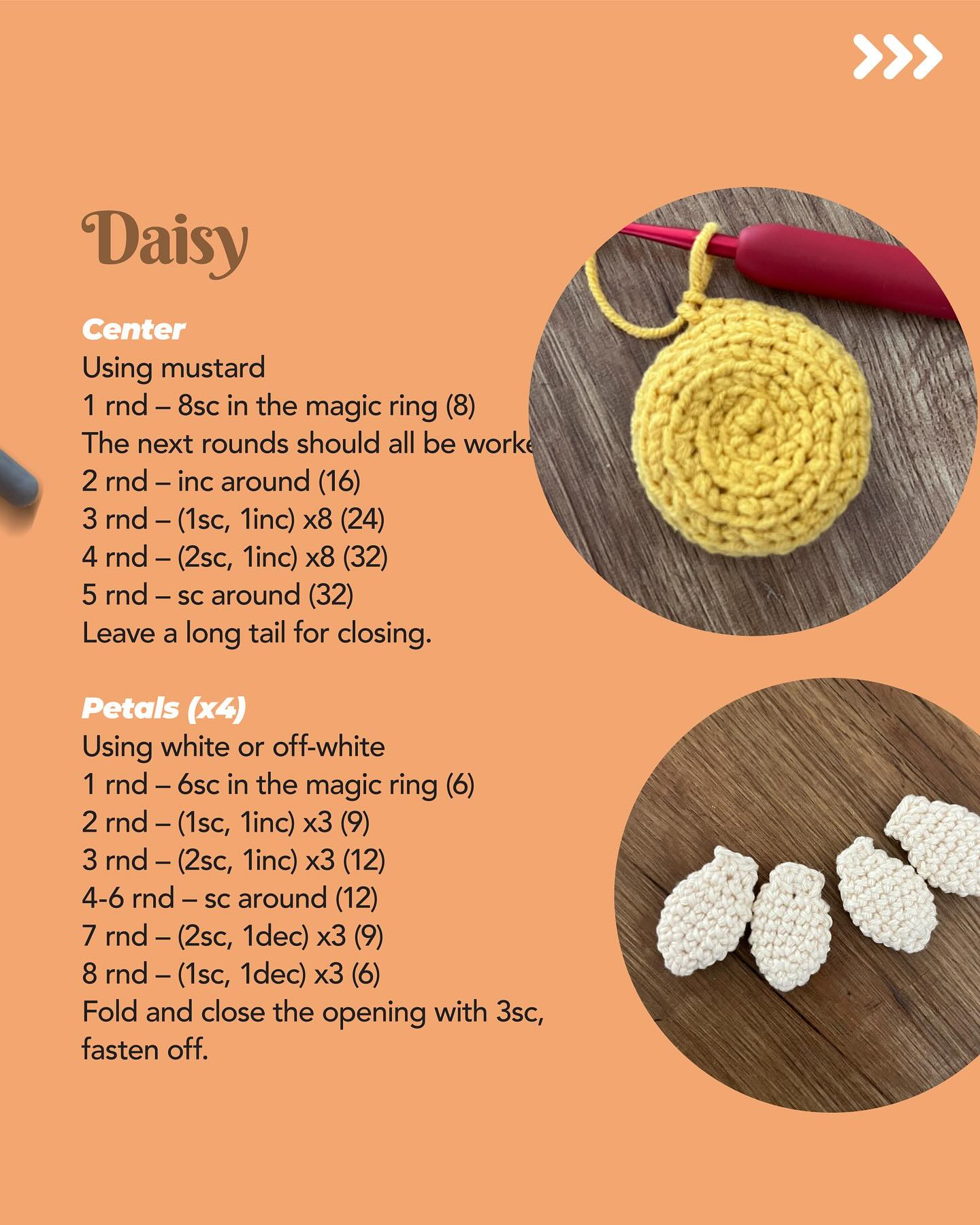 Free Crochet Patterns: Leaf & Flower Amigurumi