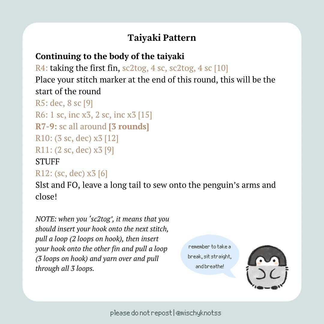 Free Crochet Penguin Pattern!