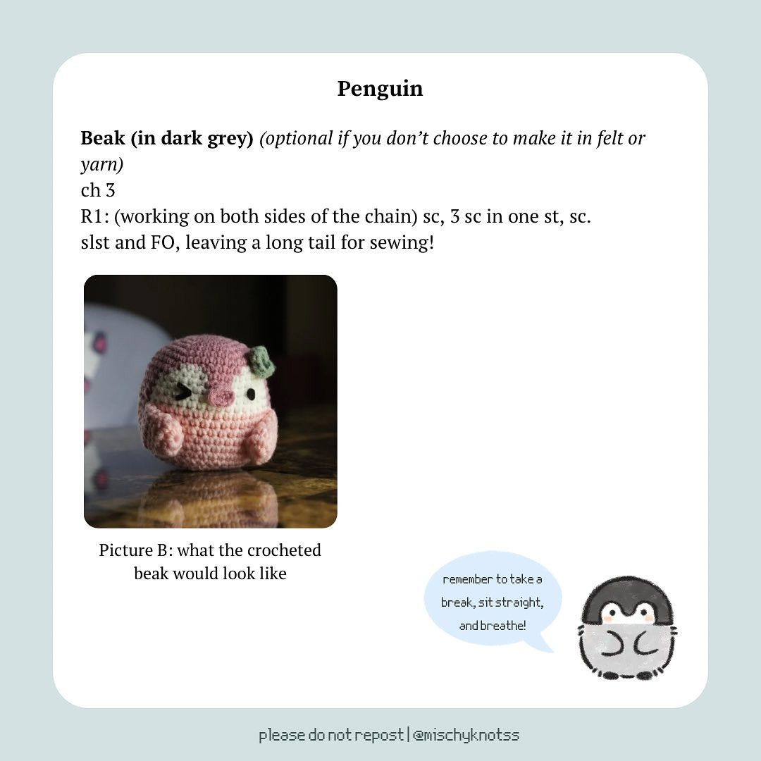 Free Crochet Penguin Pattern!