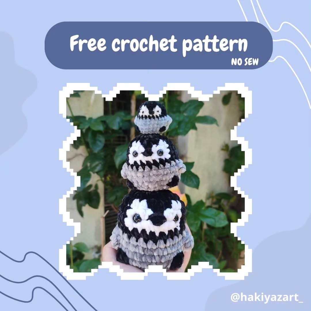 Free Crochet Penguin Pattern: No Sew Needed!