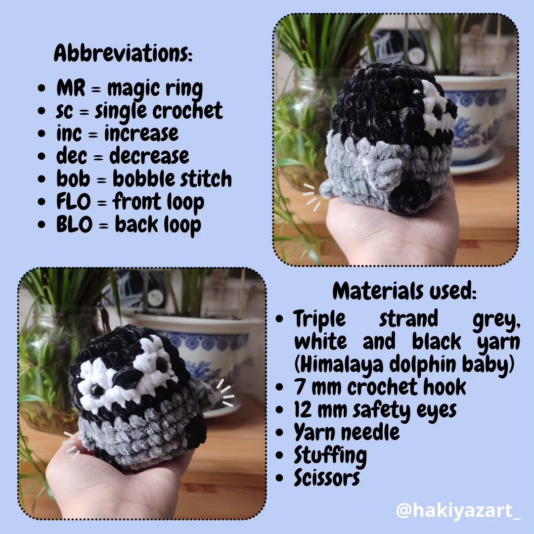 Free Crochet Penguin Pattern: No Sew Needed!
