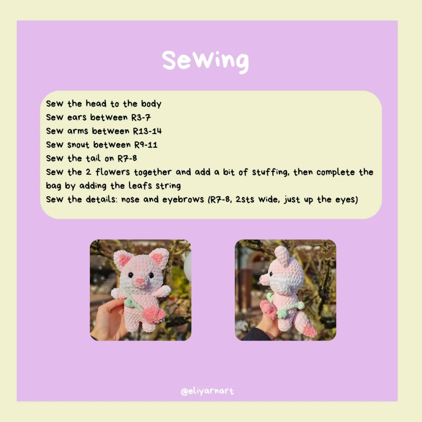 Free Crochet Pig Pattern: Tester Appreciation