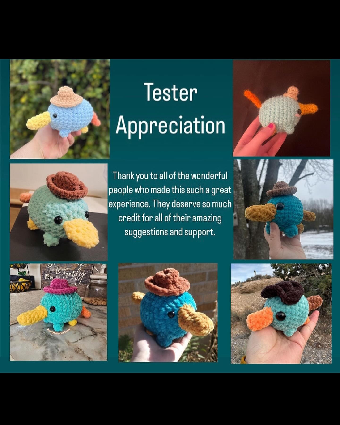 Free Crochet Platypus Pattern!