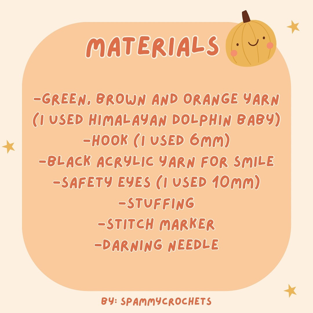 Free Crochet Pumpkin Jellycat Pattern (No Sew)