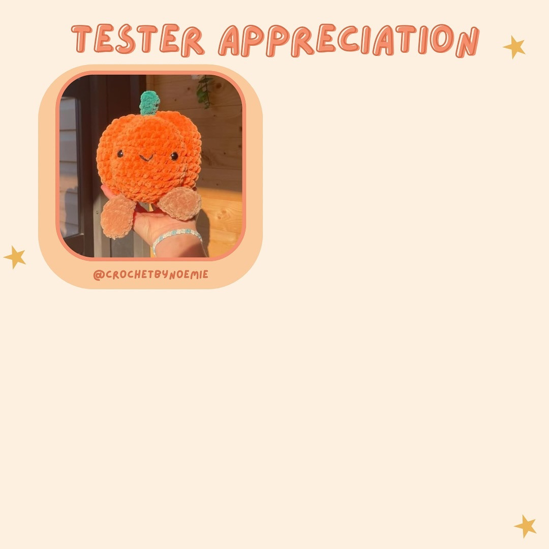 Free Crochet Pumpkin Jellycat Pattern (No Sew)
