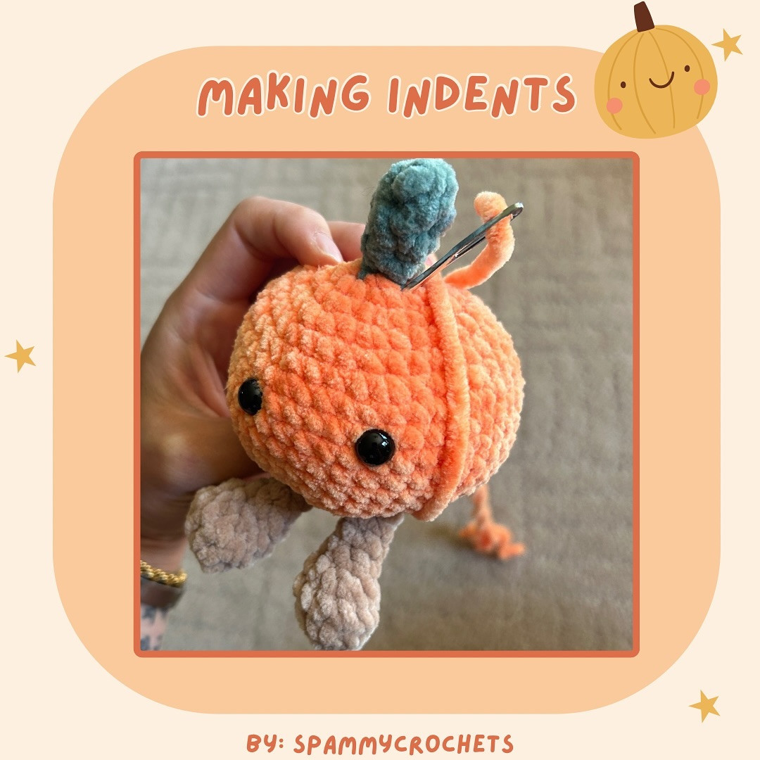 Free Crochet Pumpkin Jellycat Pattern (No Sew)