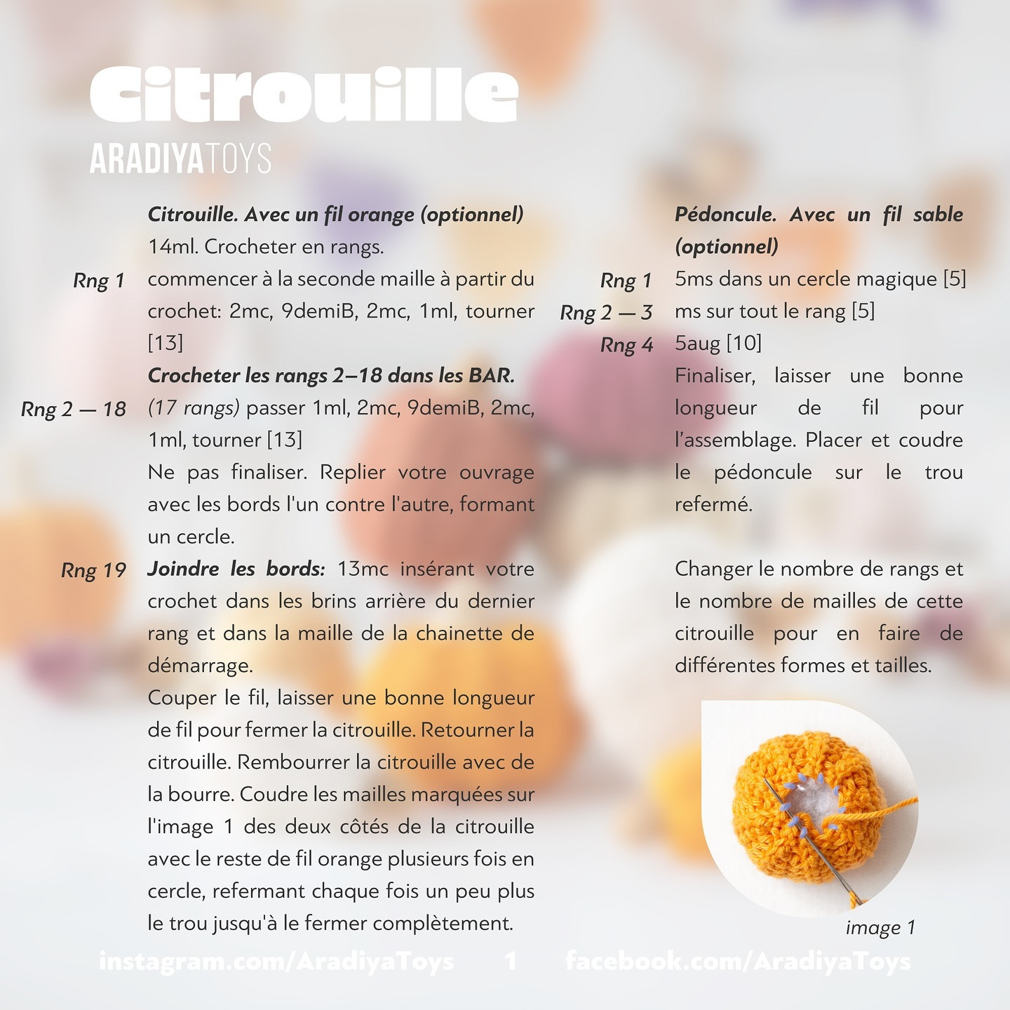 Free Crochet Pumpkin Pattern: Adorable Autumn Decor