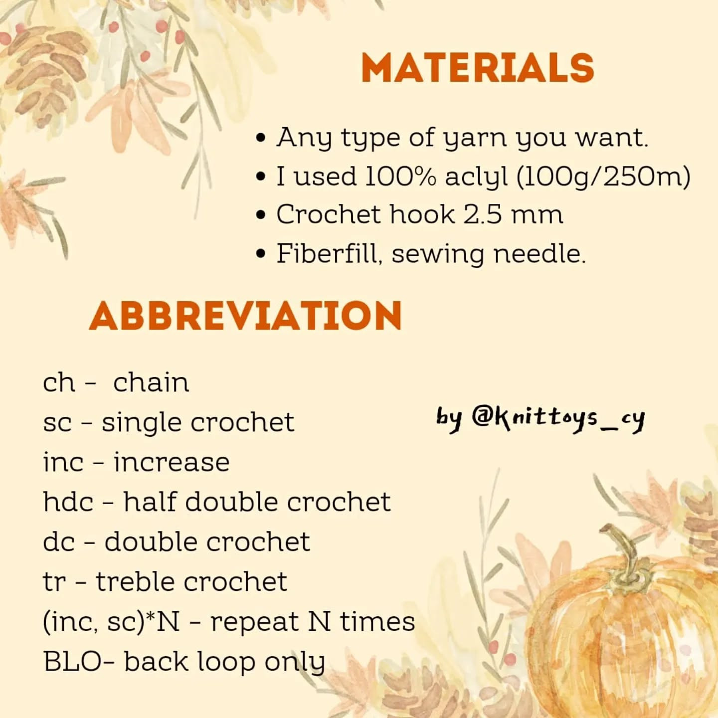 Free Crochet Pumpkin Pattern: Autumn Harvest