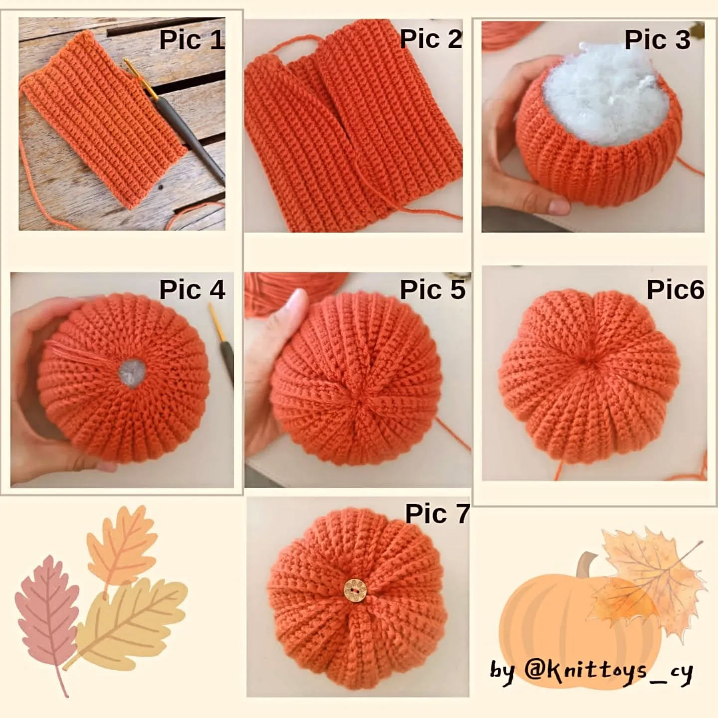 Free Crochet Pumpkin Pattern: Autumn Harvest