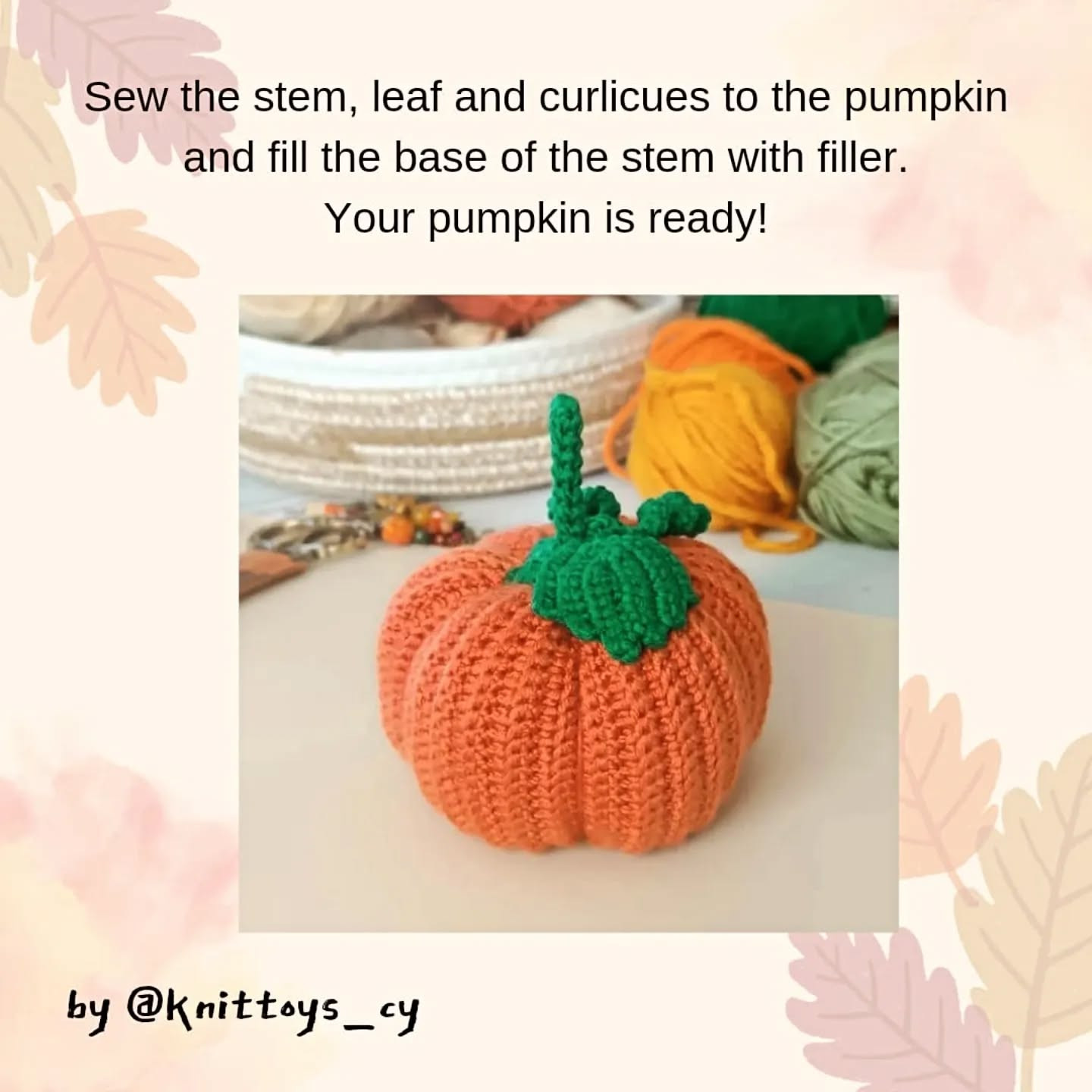 Free Crochet Pumpkin Pattern: Autumn Harvest
