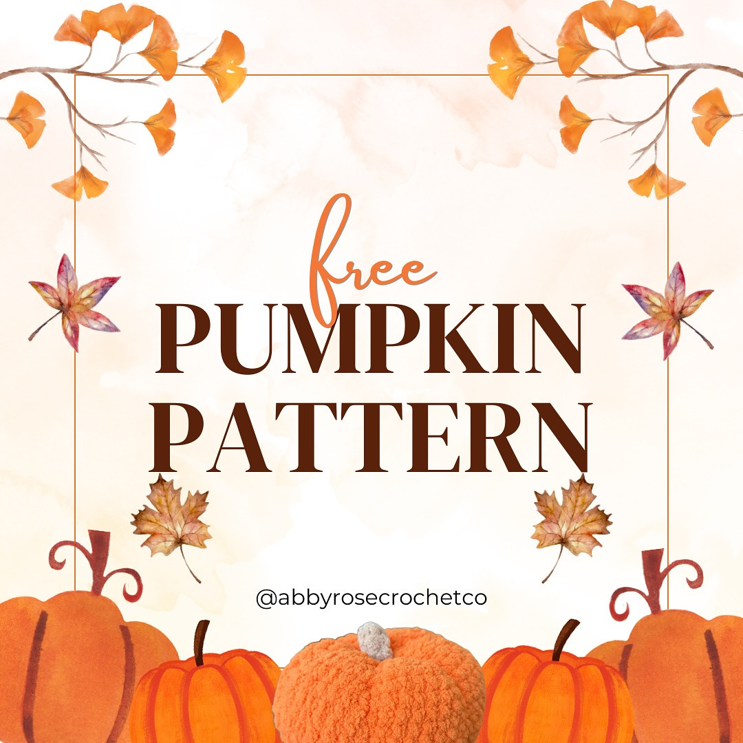 Free Crochet Pumpkin Pattern Chart pumpkin