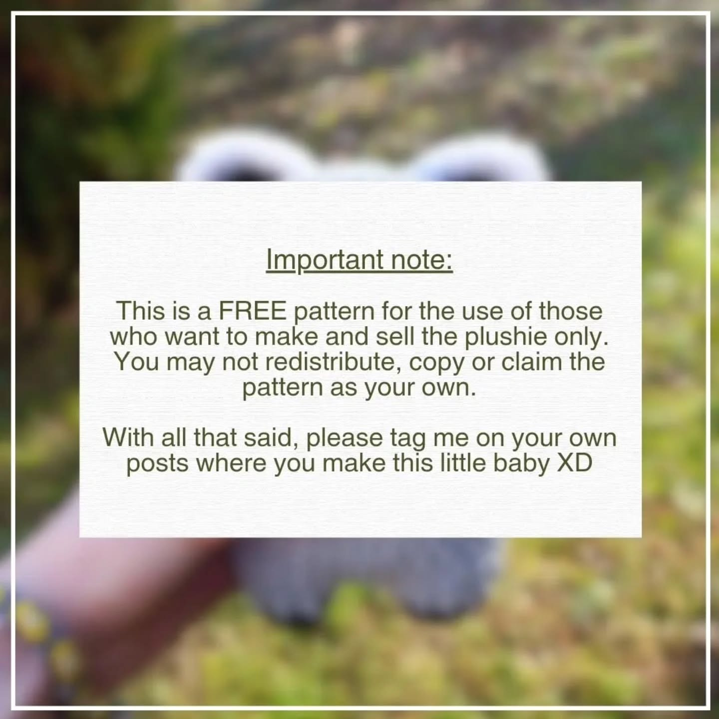 Free Crochet Raccoon Amigurumi Pattern