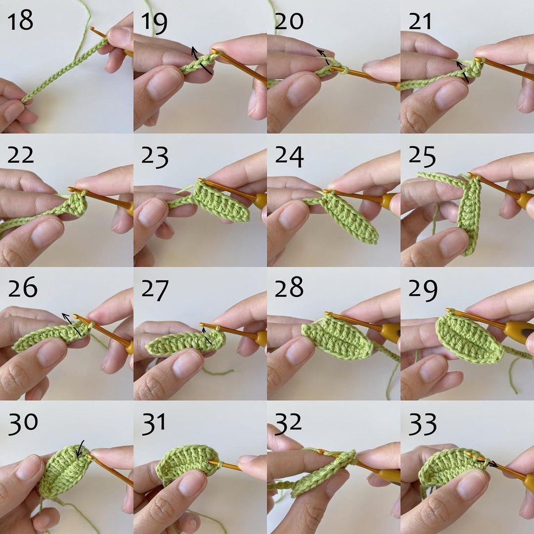 Free Crochet Radish Pattern