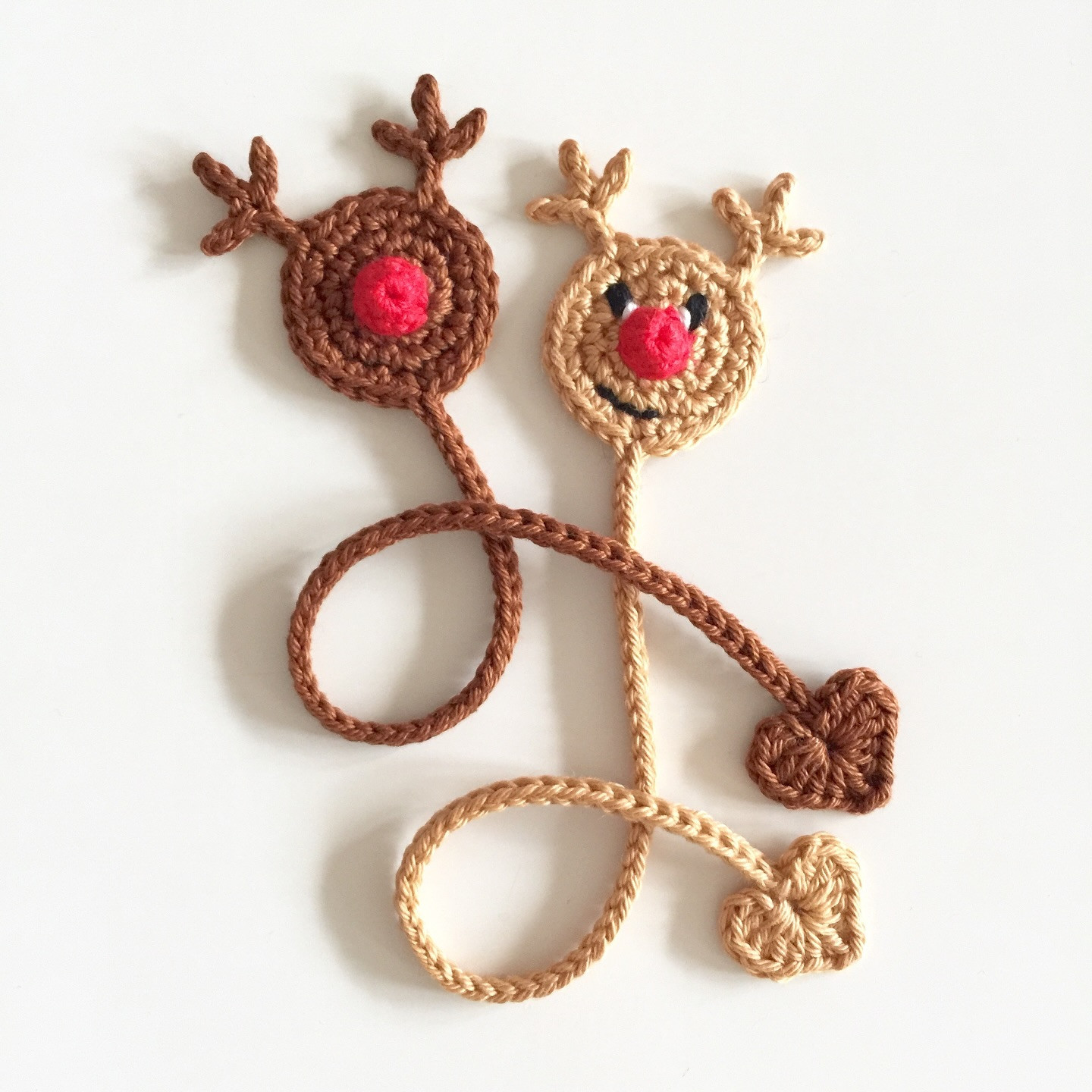 Free Crochet Reindeer Bookmark Pattern