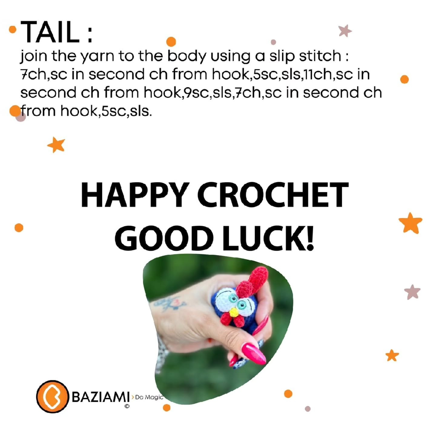 Free Crochet Rooster Pattern: Adorable Amigurumi