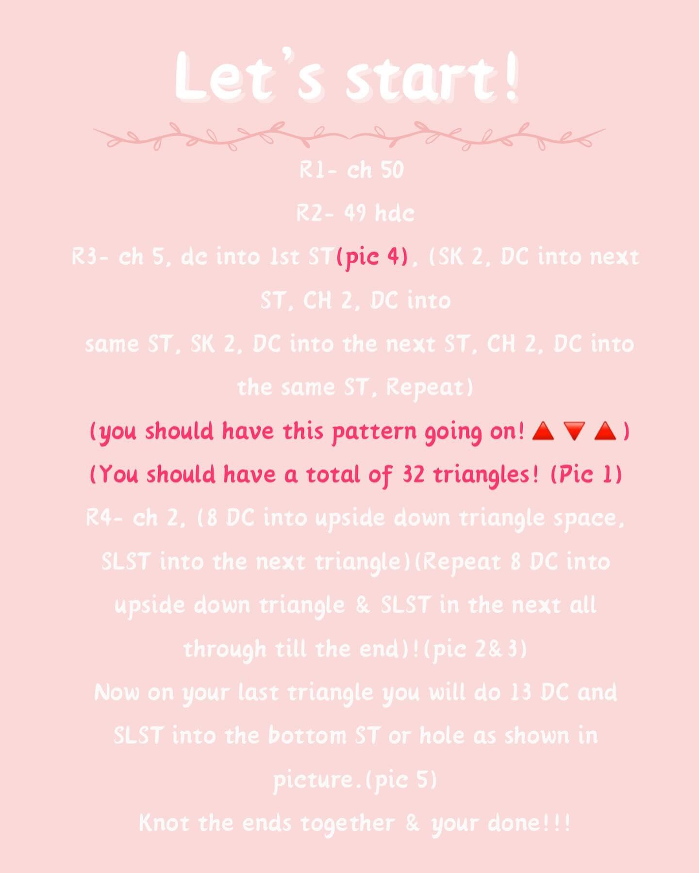 Free Crochet Rose Pattern Chart