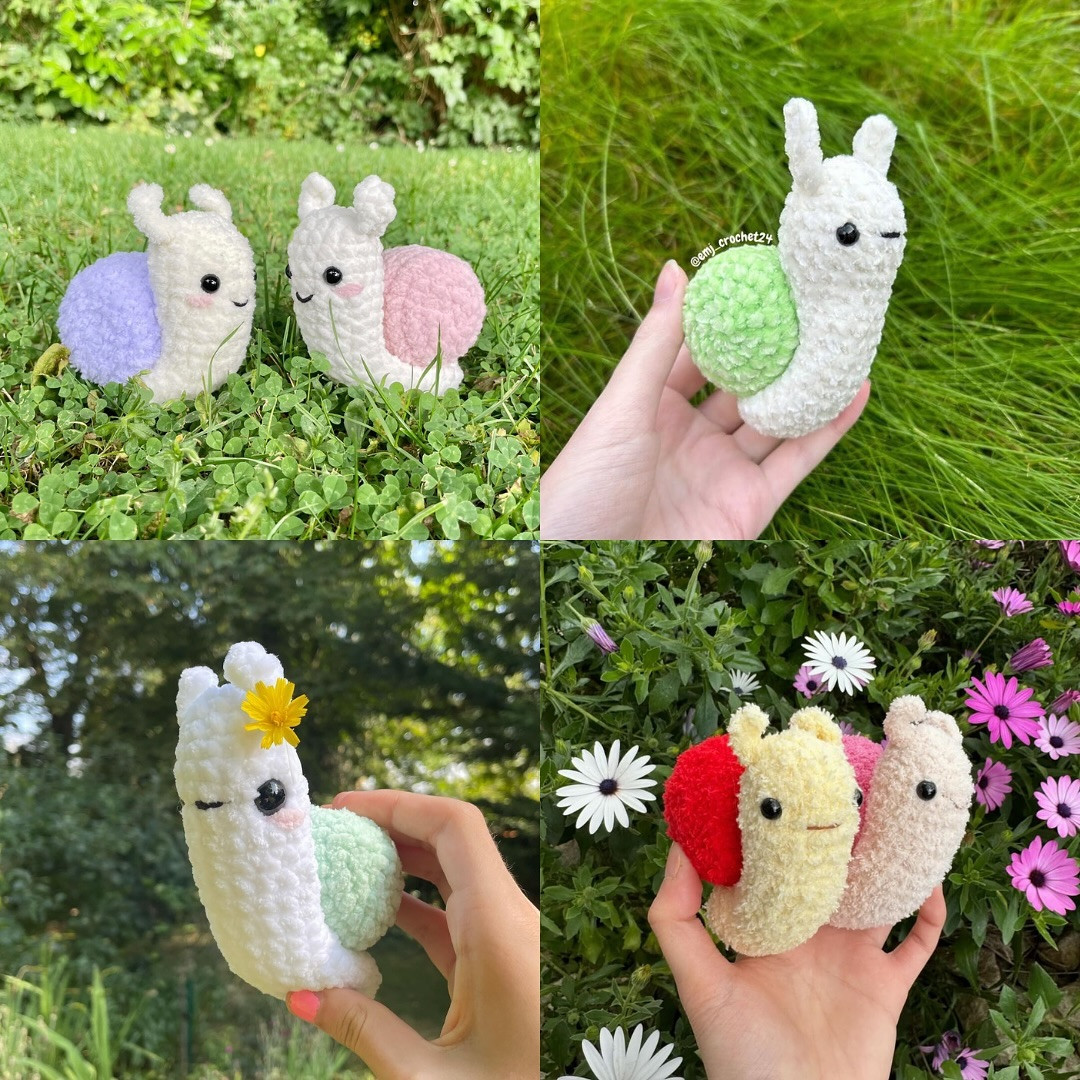 Free Crochet Snail Pattern: A Cute Amigurumi