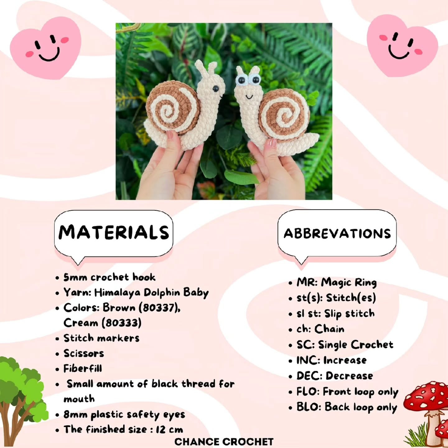 Free Crochet Snail Pattern: Adorable Amigurumi!