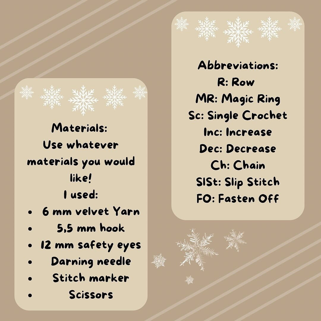 Free Crochet Snowflake Pattern