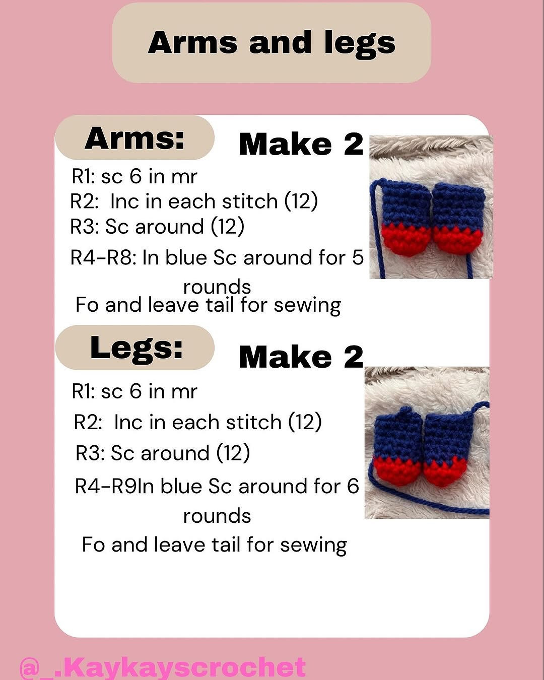 Free Crochet Spider-Man Hang & Keychain Pattern
