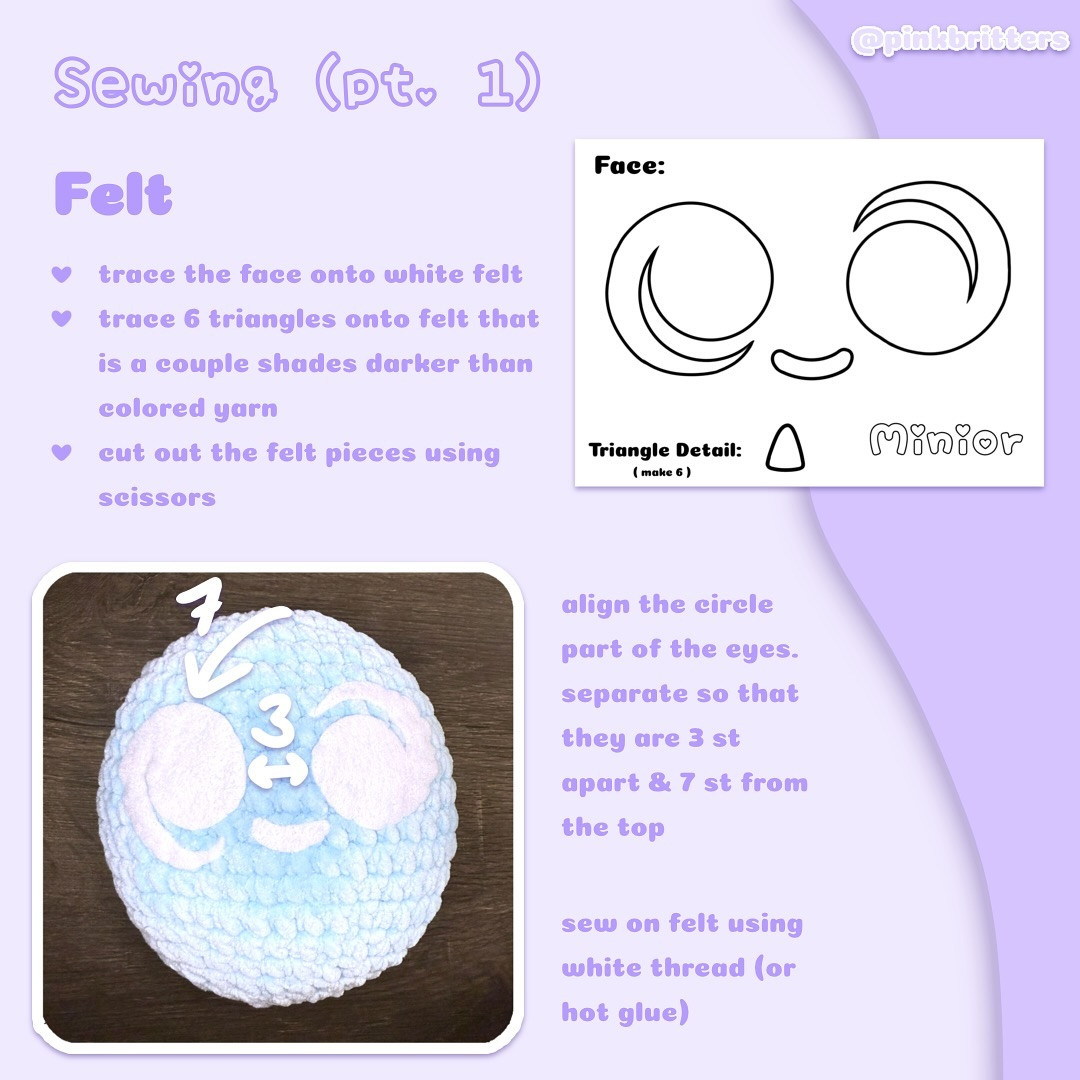 Free Crochet Starly Amigurumi Pattern