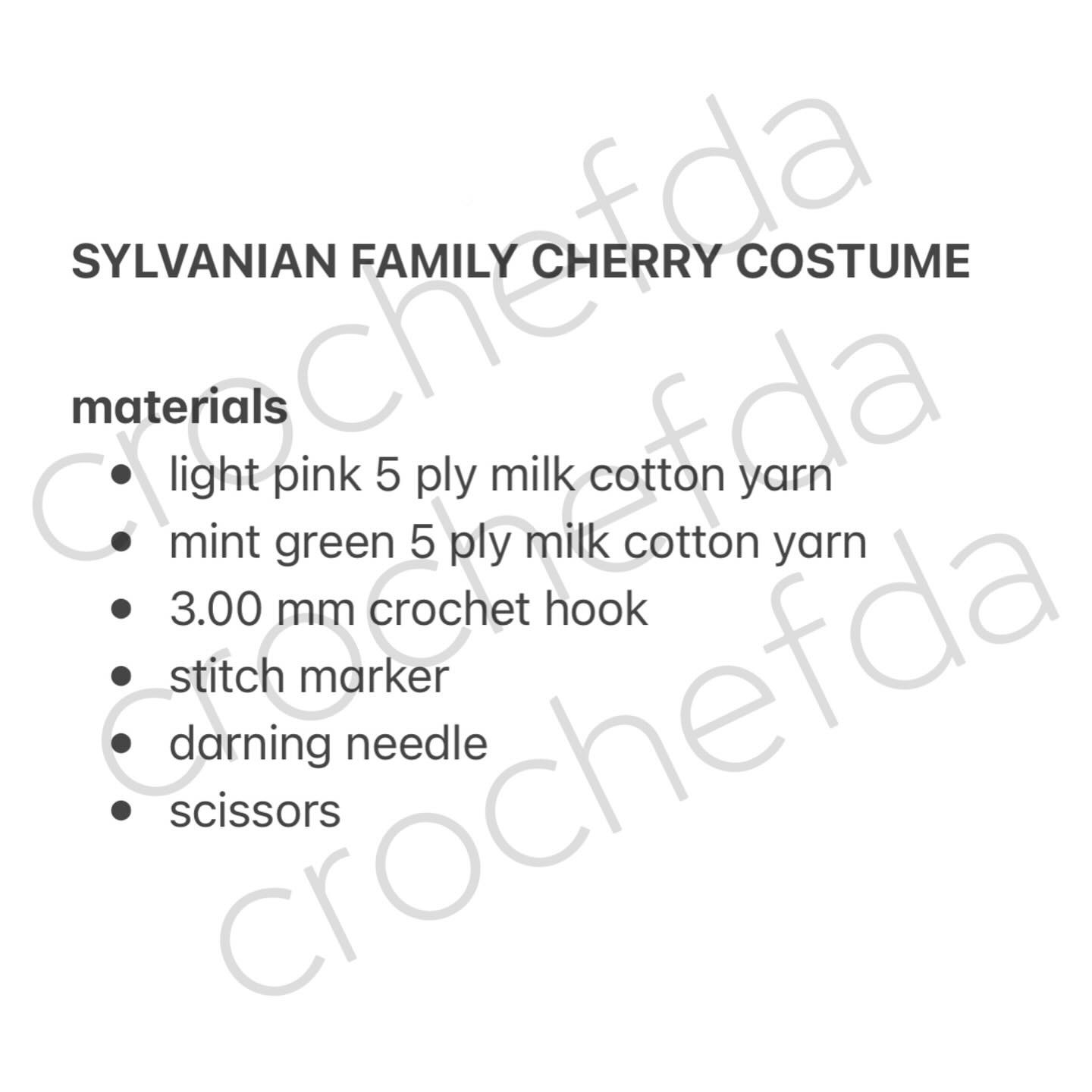 Free Crochet Strawberry Bear Pattern!