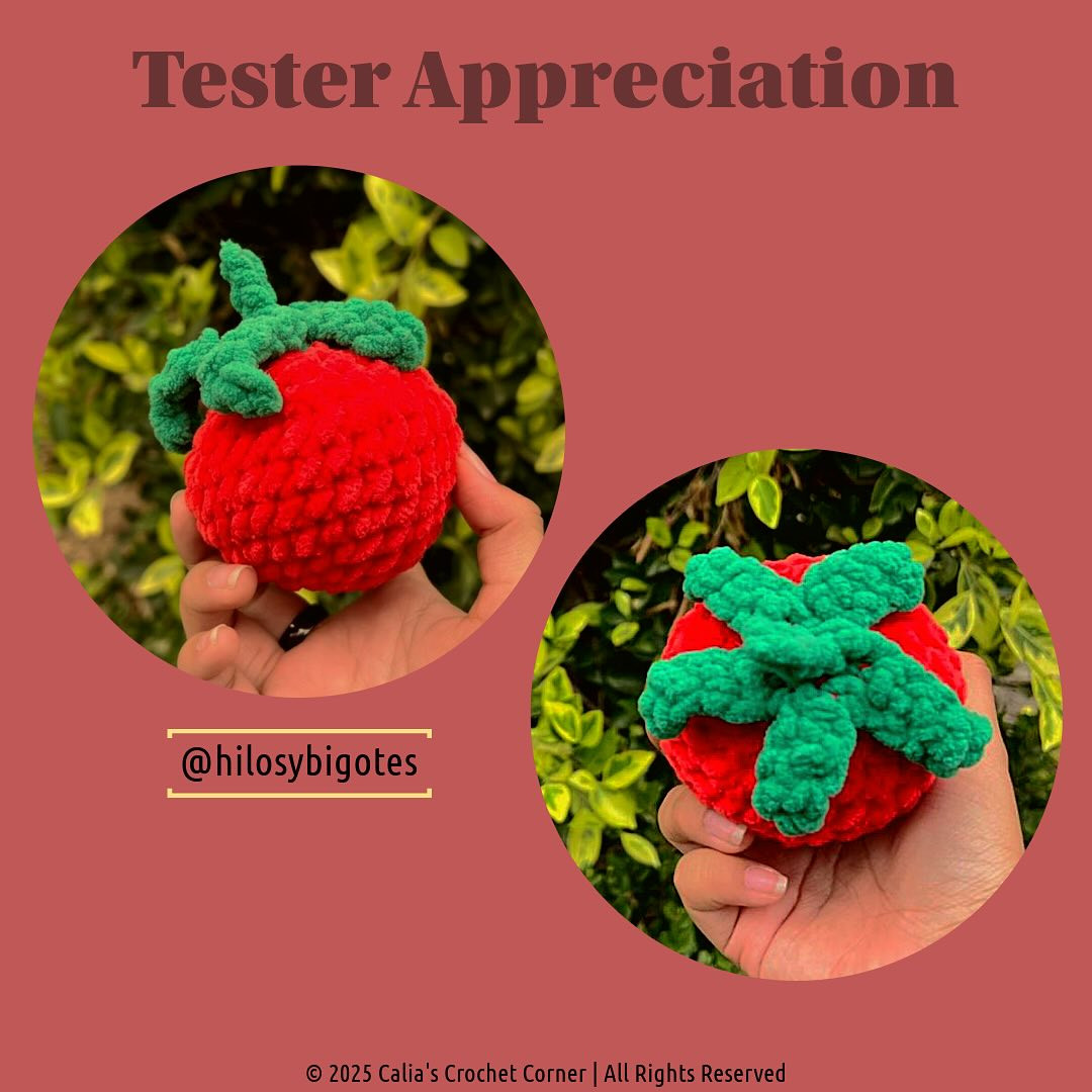 Free Crochet Strawberry Pattern: No Sewing Required!