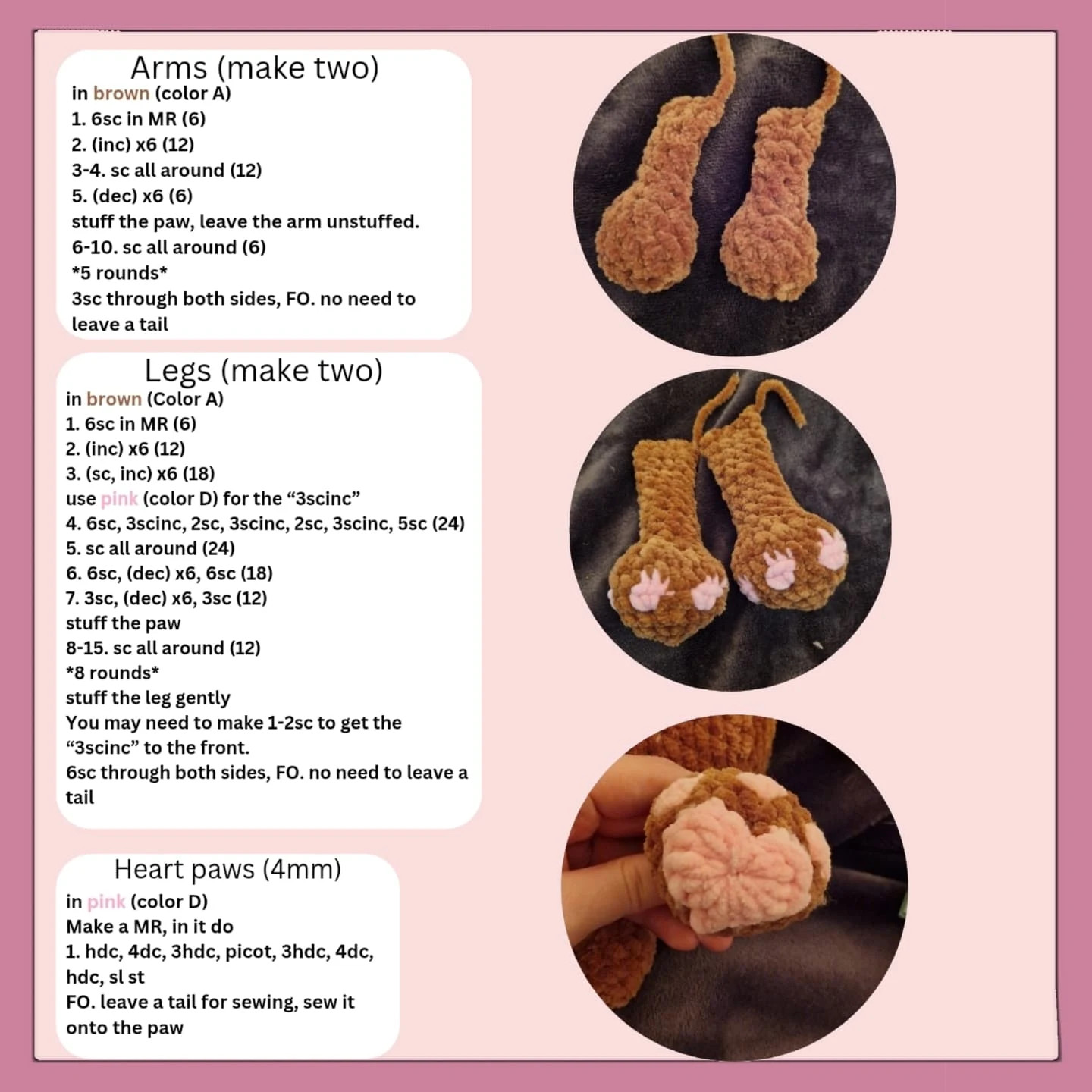 Free Crochet Teddy Bear Pattern Release!