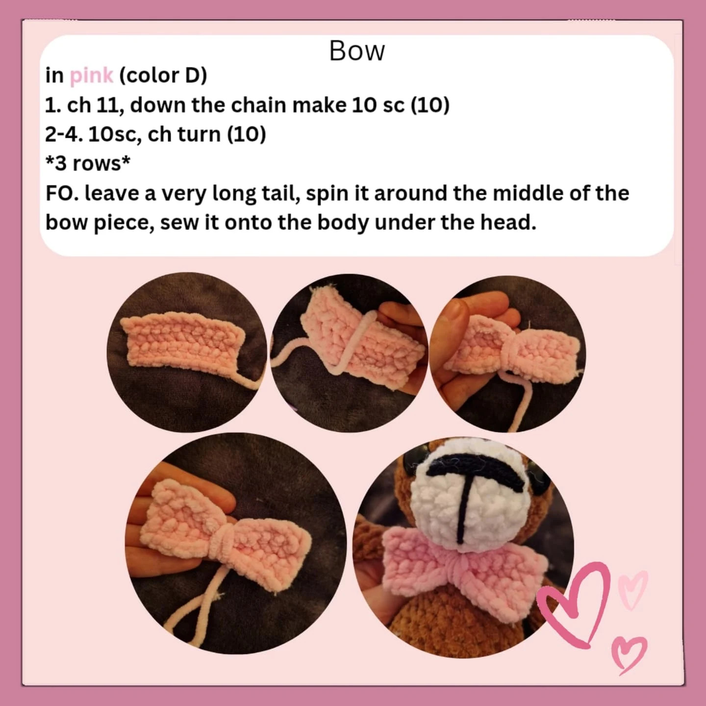 Free Crochet Teddy Bear Pattern Release!