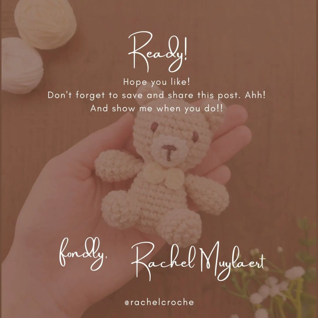 Free Crochet Teddy Bear Pattern
 Teddy Bear