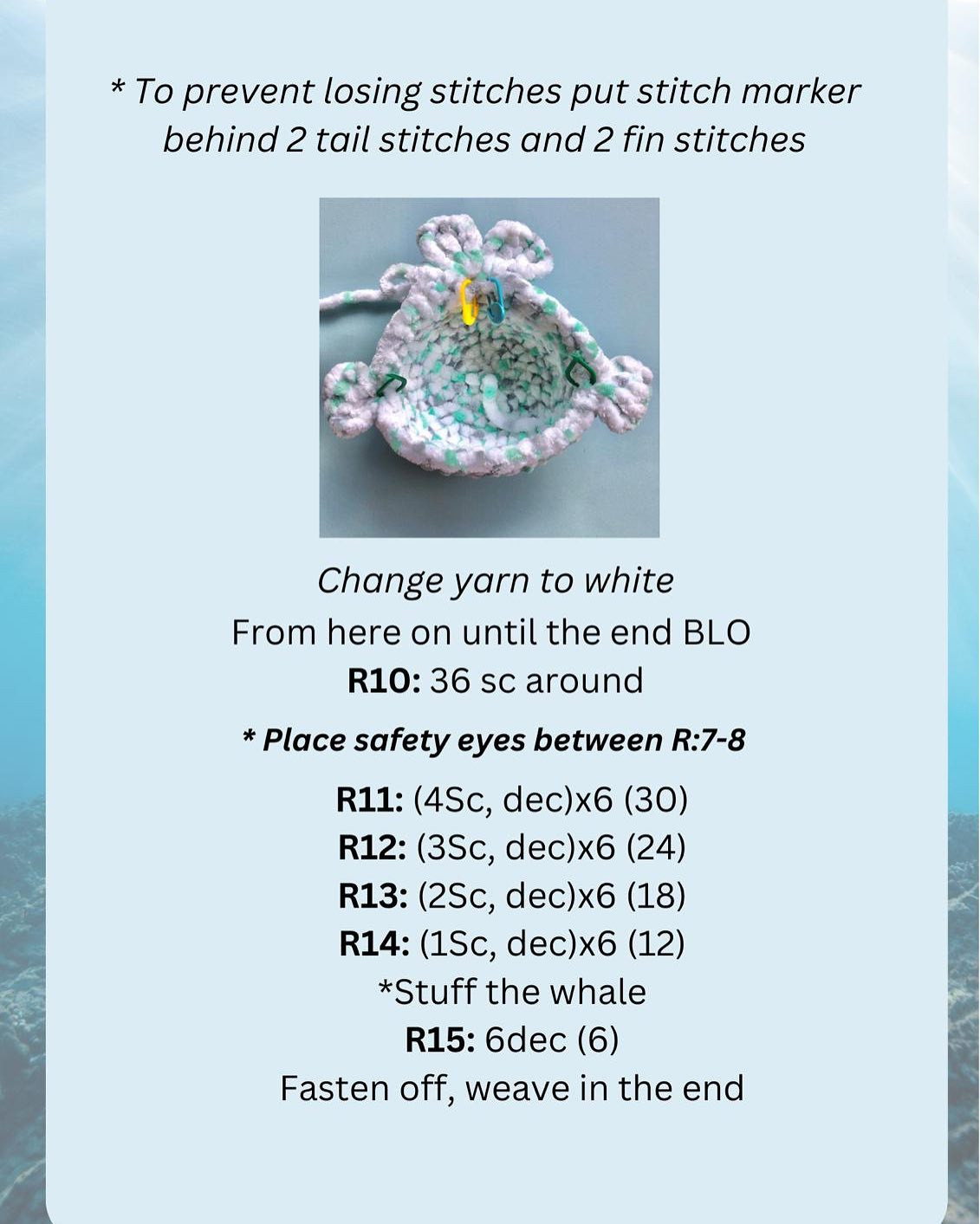 Free Crochet Whale Pattern: No-Sew Design